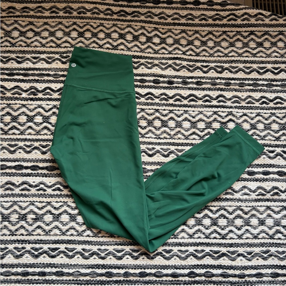 lululemon athletica Green Align No Line High-Rise leggings